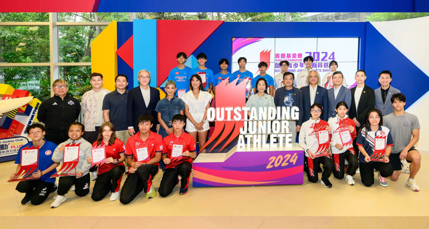 Shine Tak Foundation Outstanding Junior Athlete Awards 2024 Honoured 22 Young Athletes in the 2nd Quarter