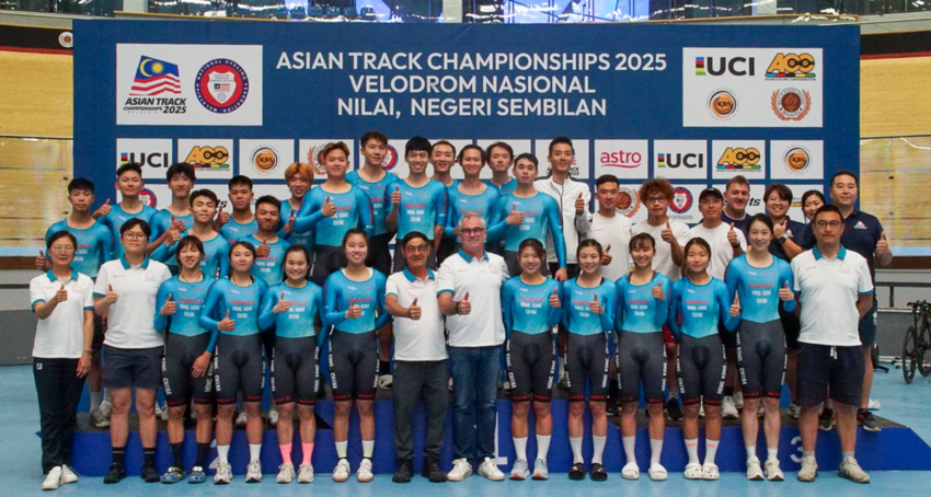 Hong Kong cycling team captured 1 gold 5 silver and 2 bronze medals at the 44th Asian Track Cycling Championships held in Nilai, Malaysia…