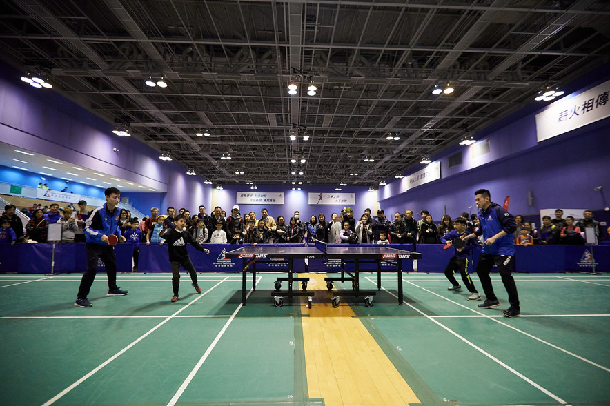 <p>Demonstration and challenge zones, featuring badminton, table-tennis, rugby, wushu and sports for athletes with disabilities, were staged for the public to get up close and personal with elite athletes.</p>
