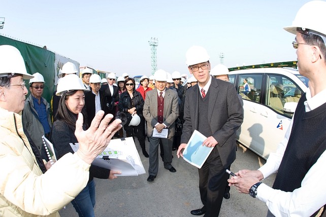 Secretary for Home Affairs Tsang Tak-sing at Whitehead