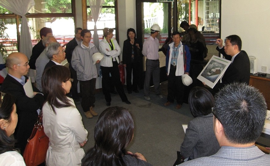 General introduction to the construction progress of HKSI at Fo Tan