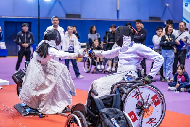 The HKSI Open Day 2024 featured a number of interactive activities for public, including sports tryouts, fitness challenges and elite athlete sports demonstrations and sharing sessions, increasing community understanding of elite sports development.