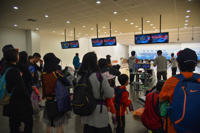 The Open Day arranged Guided Tours for participants to showcase the state-of-the-art training facilities, including the Athletic Field, Jockey Club Sports Building, Rowing Centre, Squash Courts, Swimming Complex, Table Tennis Hall, Tennis Courts, Tenpin Bowling Centre and Wushu Hall. Participants were able to take a glimpse of the training environment of Hong Kong elite athletes.