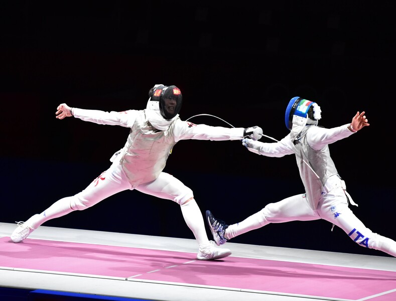 Tokyo Olympic men&#39;s foil individual champion Cheung