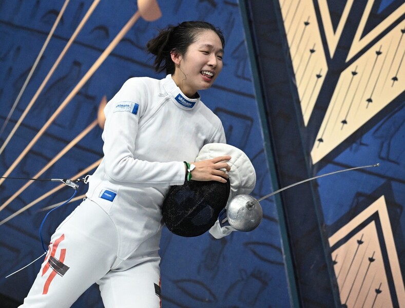 江旻憓（圖片來源：International Fencing Federation）