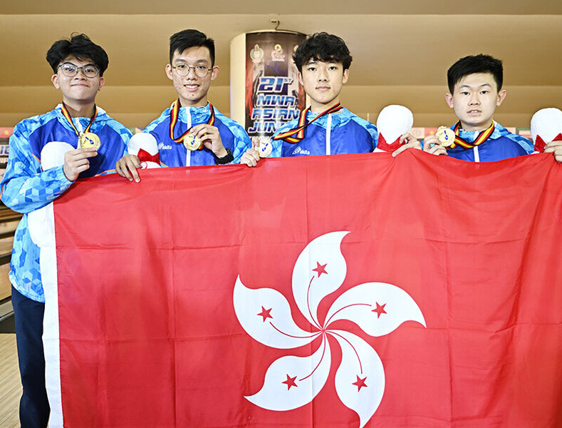 From left: Yuen Cheuk-hin, Wong Chun-ming,&nbsp;Leung Wui-chi and Lam