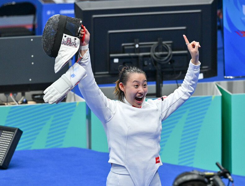 Hsieh Sin-yan&nbsp;(photo:&nbsp;The University Sports Federation of