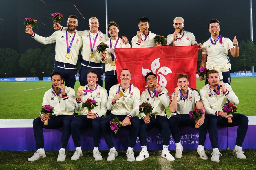 Hong Kong rugby sevens men&#39;s team&nbsp;(photo:&nbsp;Sports