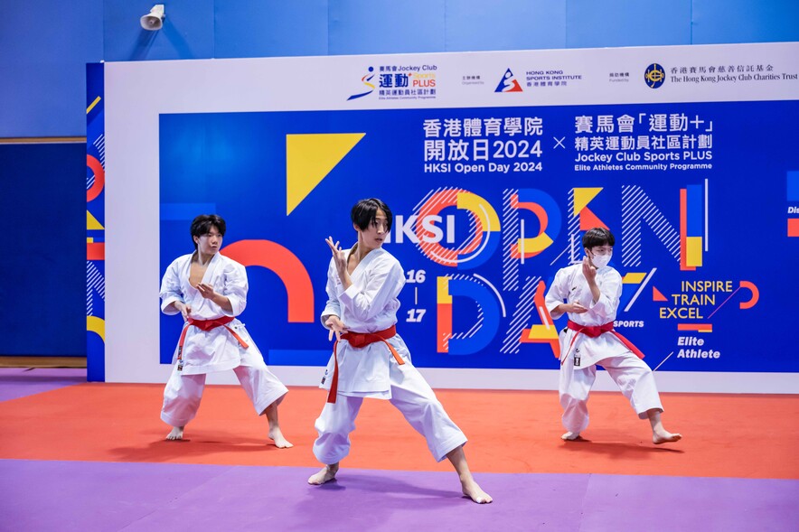 The HKSI Open Day 2024 featured a number of interactive activities for