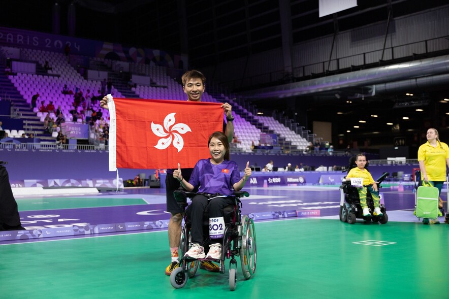 Ho Yuen-kei (Photo:China Hong Kong Paralympic Committee)