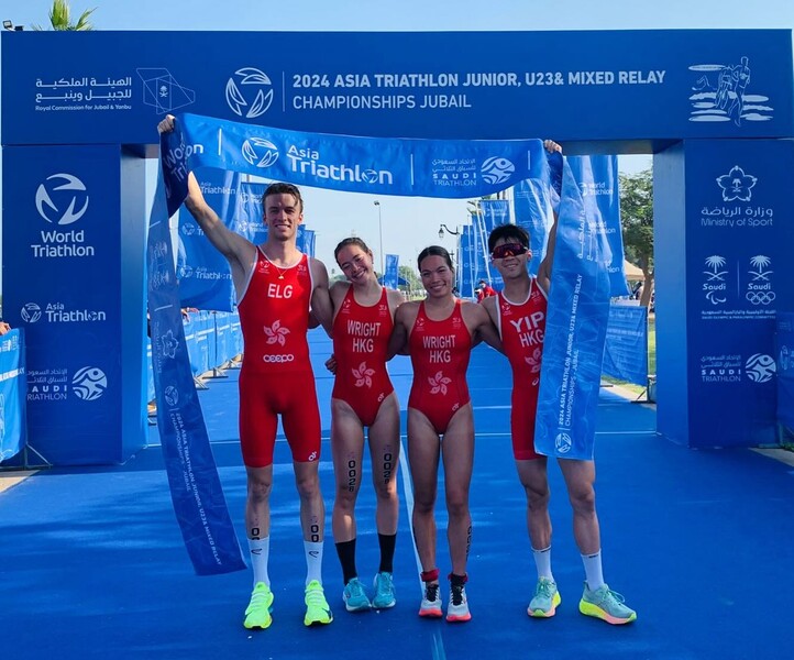 From left: Robin Bent Edvin Thomas Elg, Tallulah Taye Wright and Cade