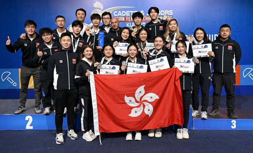 Photo: Fencing Association of Hong Kong, China