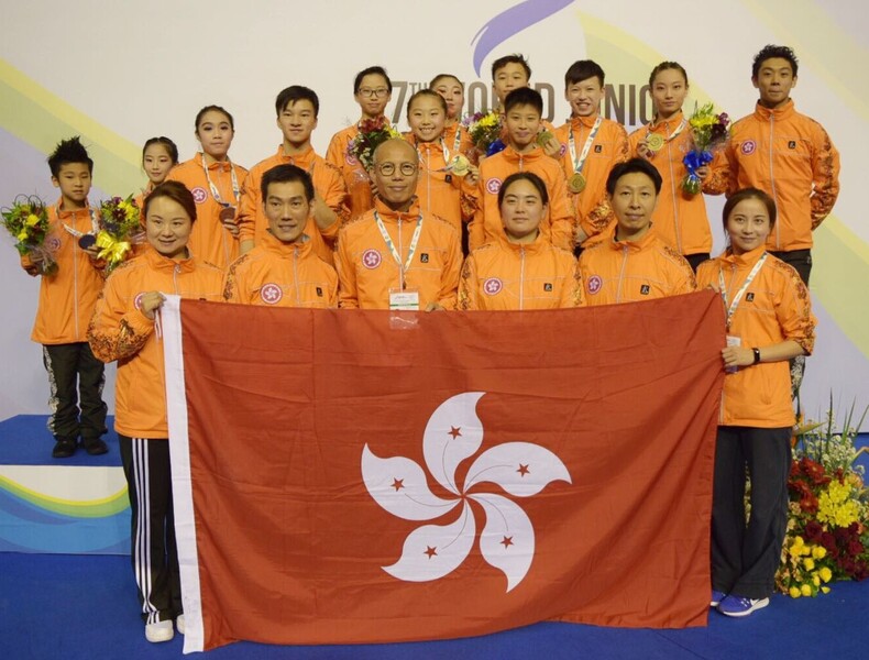 Hong Kong junior wushu&nbsp;team