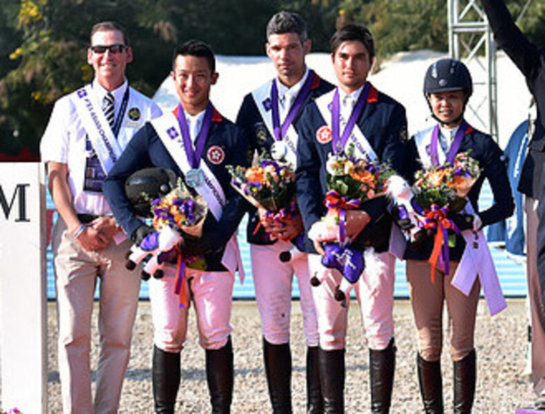 Eventing team&nbsp;(photo: FEI Asian Championships Pattaya 2019